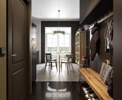 Du vet ikke hvordan du skal arrangere en mini-gangen eller inngangen til leiligheten. 4 bord design