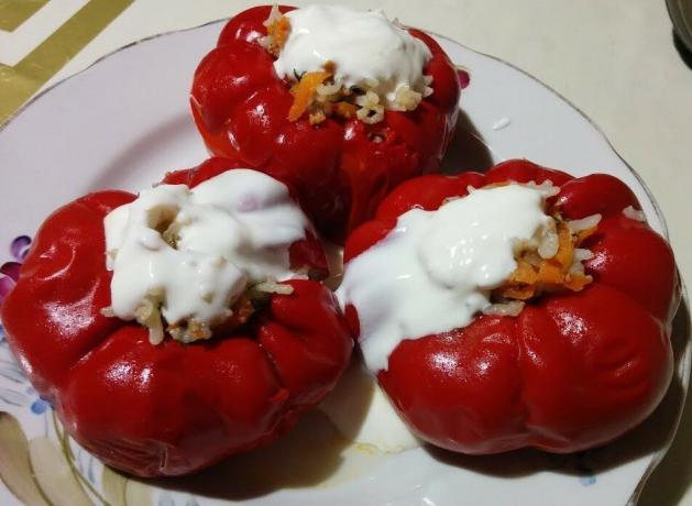 utstoppa peppers varianter "Gogoshary"