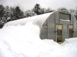 Varme drivhus i vinter med hendene: alternativene