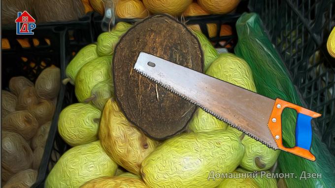 Hvordan åpner du en kokosnøtt?