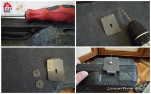 Hvordan lage en ny lås på saken for verktøyet. metode 2
