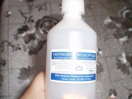 Hydrogenperoksyd - en utmerket beskyttende middel, og en stimulator av frø før såing