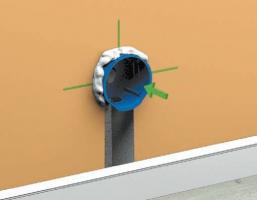 Hvordan installere i en vegg podrozetnik