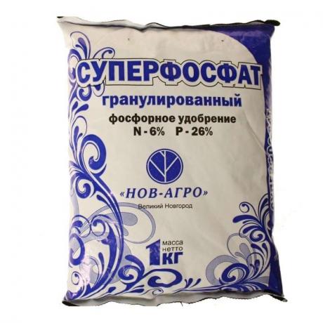 Emballasje eksempel superfosfat (bilde fra agro-nova.ru)