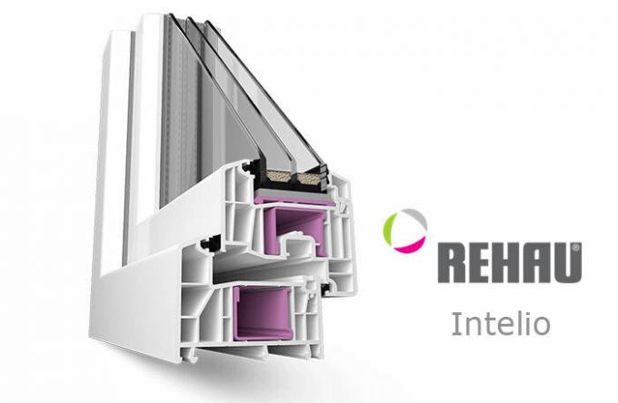 REHAU INTELIO 80 mm. 6 kameraer. Stillhet og isolasjon 5+