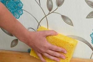 Hvordan å vaske og rengjøre tapet mot støv og skitt?
