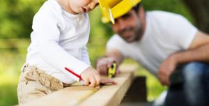 Hva kan et barn på en byggeplass? Min første bygging erfaring.