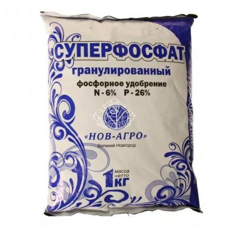 For eksempel, egnet superfosfat! (Semyankin.ru)